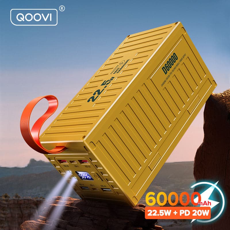 QOOVI Power Bank 60000 mAh