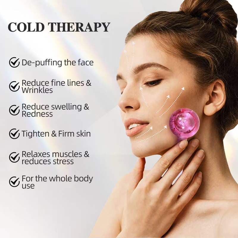 Охлаждающие шары для массажа лица