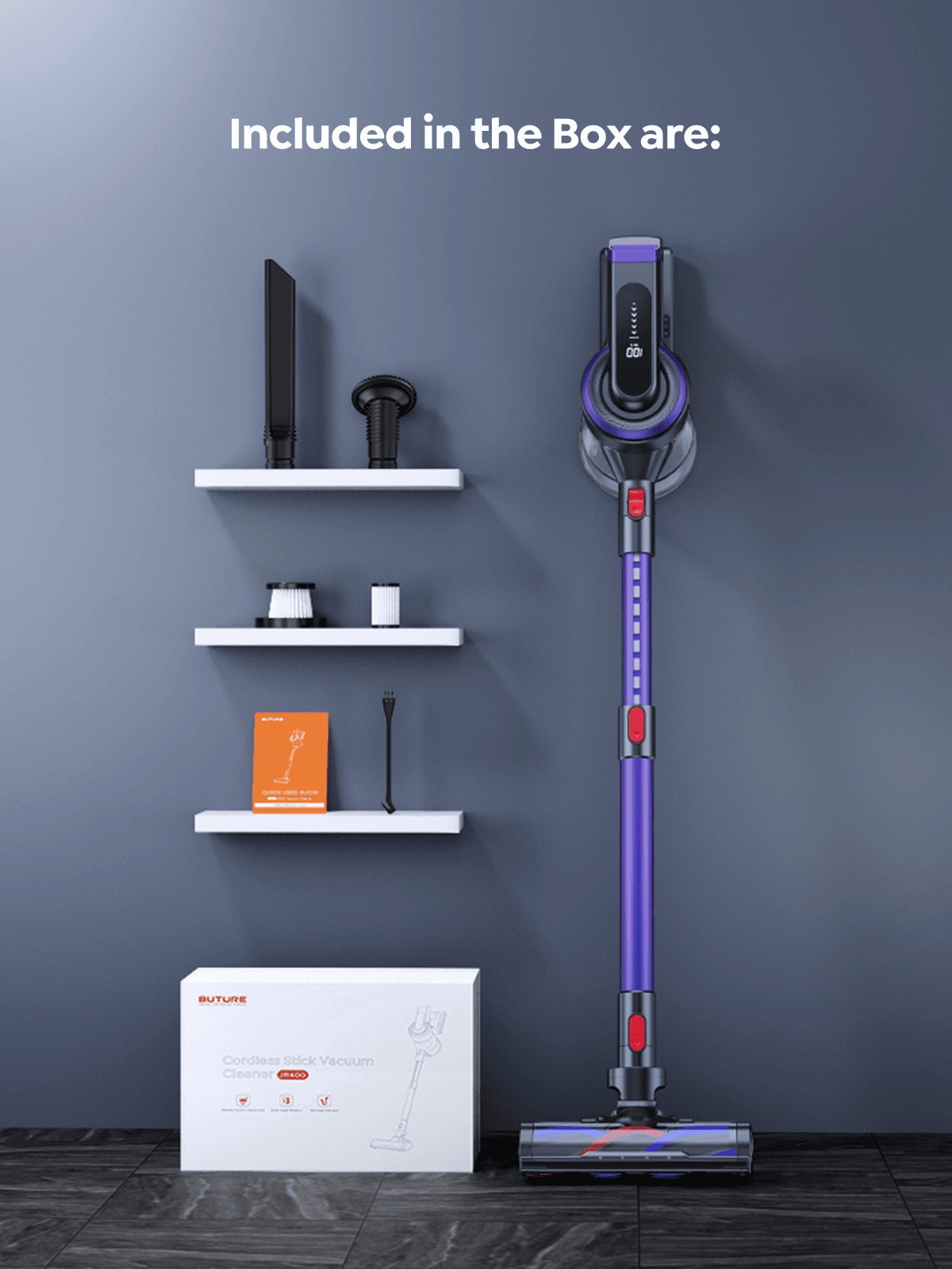 Беспроводной пылесос LARESAR JR400