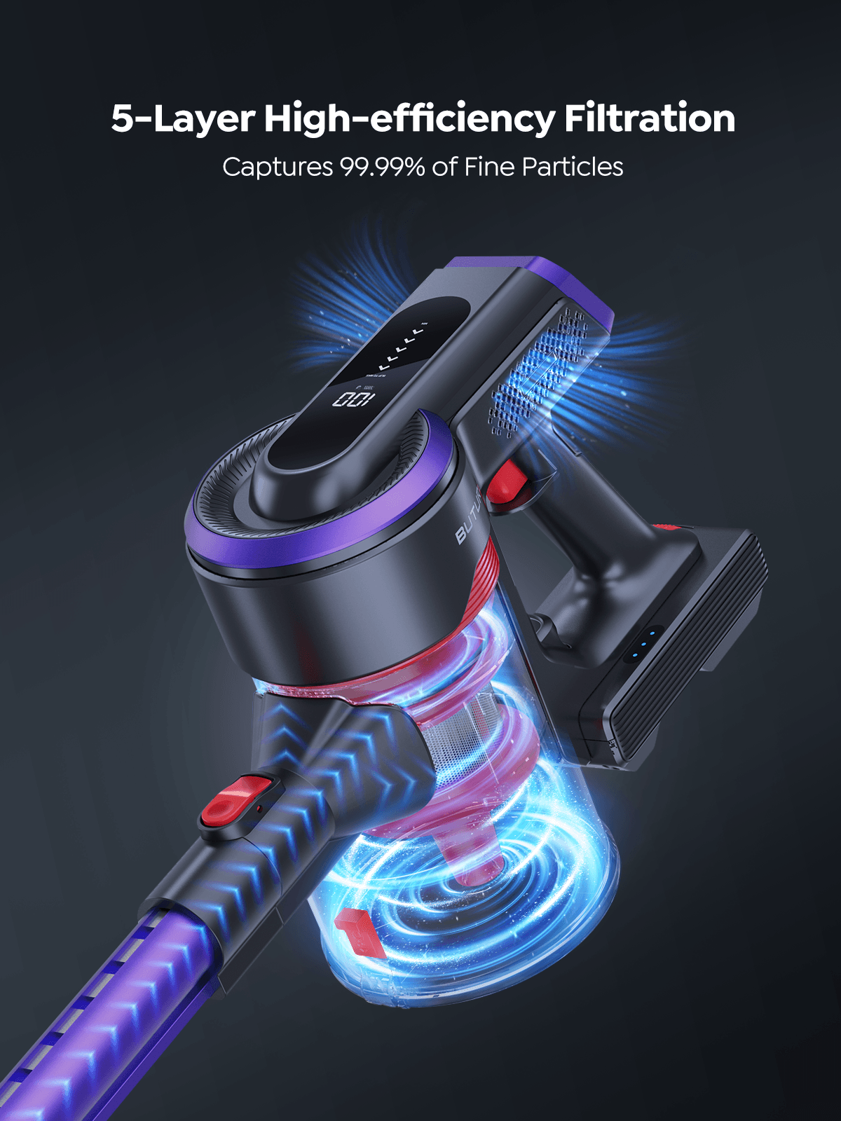 Беспроводной пылесос LARESAR JR400