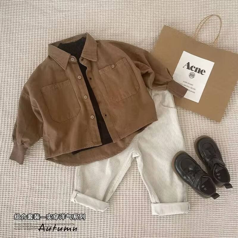 Детский хлопковый костюм для мальчика