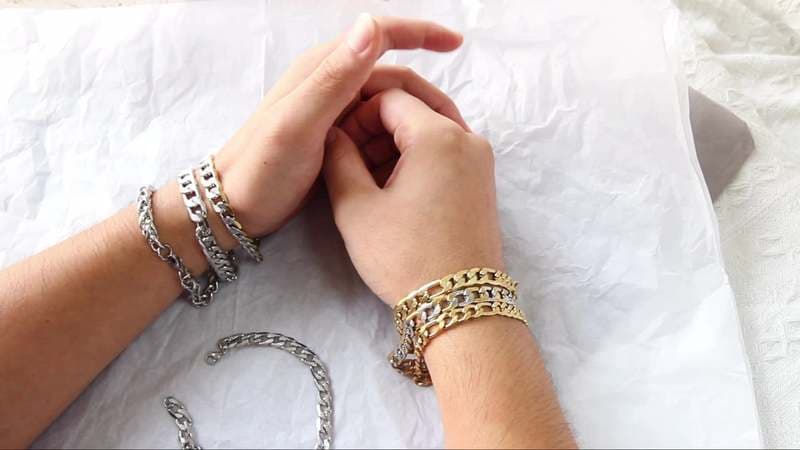 Стальной браслет LUXUKISSKIDS на руку