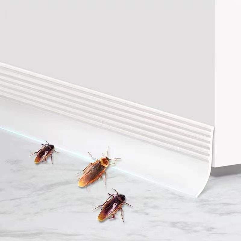 Силиконовая уплотнительная лента на двери