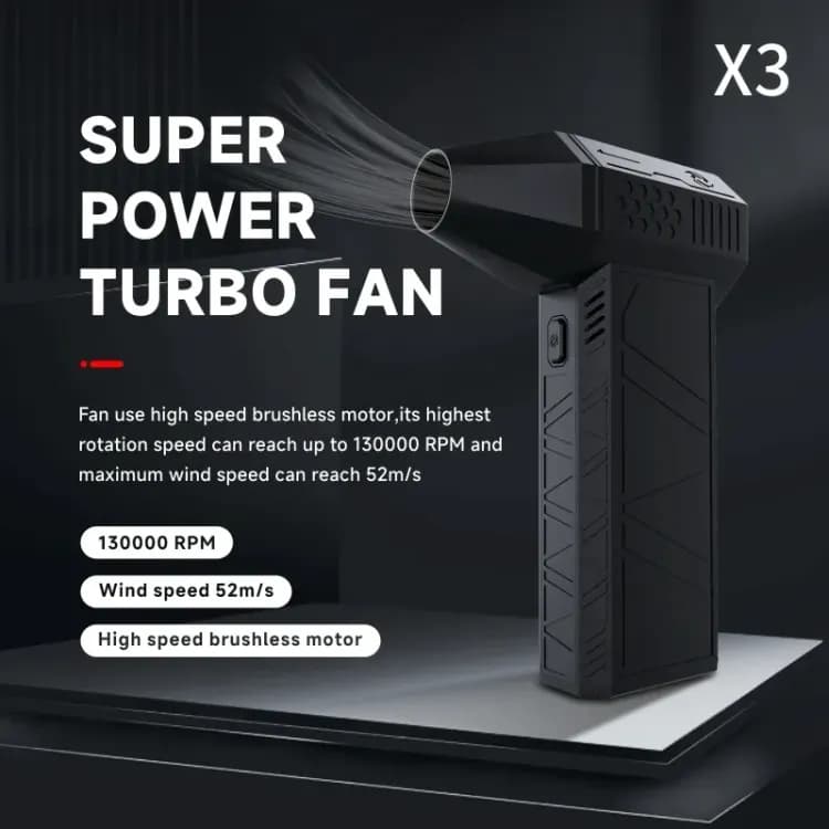 Мощный турбовентилятор ANENG X3
