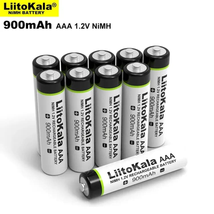 Аккумуляторы LiitoKala AAA 900 мАч