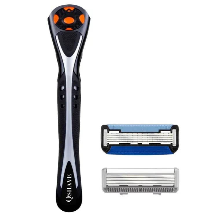 Черная ручная бритва Qshave