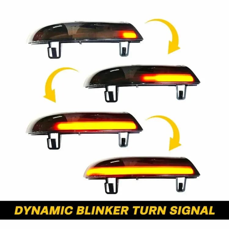 Динамические поворотники LED VW зеркала