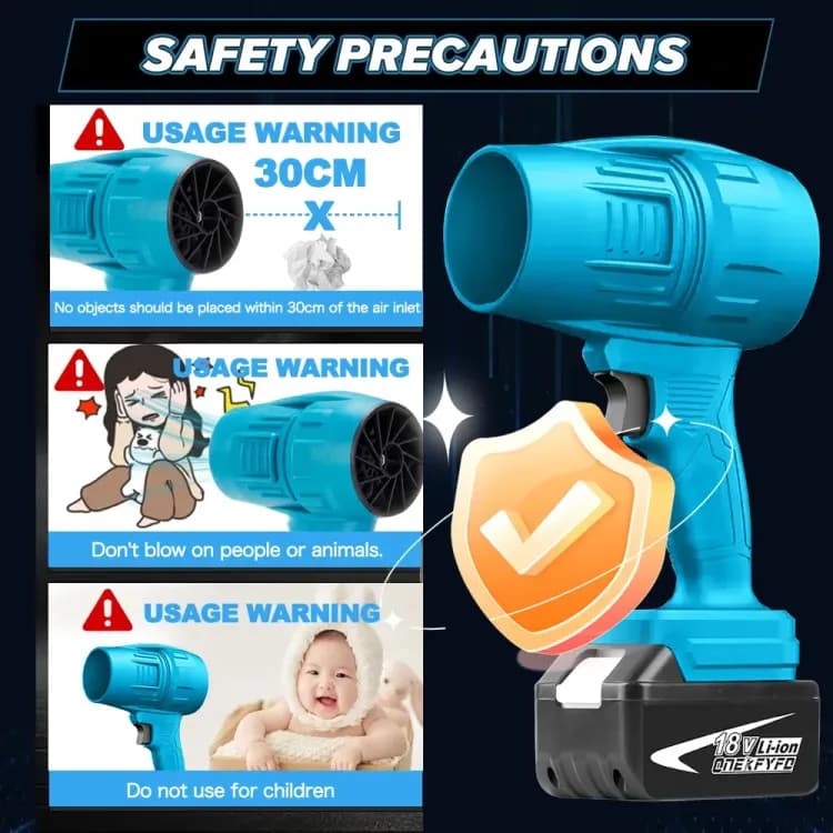 Ручной турбовентилятор Makita 18В