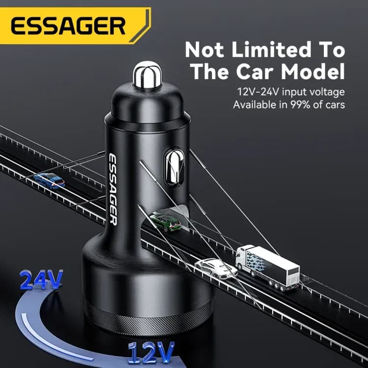 Автомобильная зарядка Essager 105 Вт