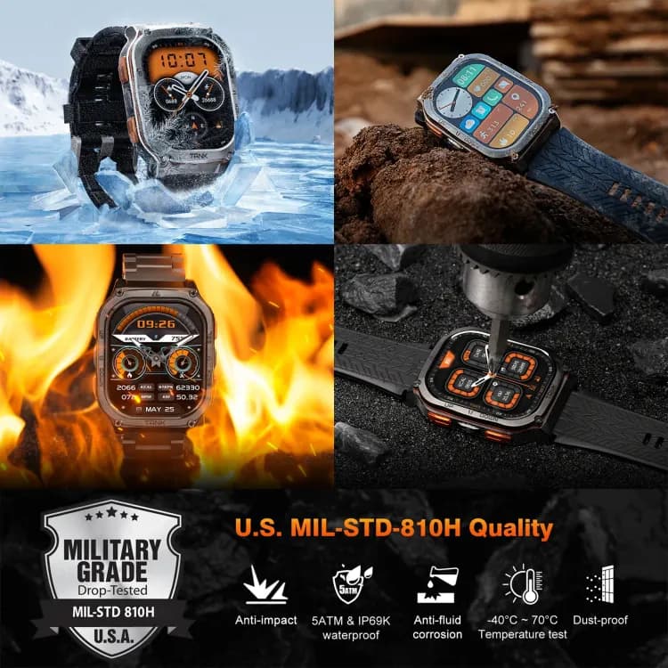 Умные часы KOSPET TANK M3 Ultra GPS