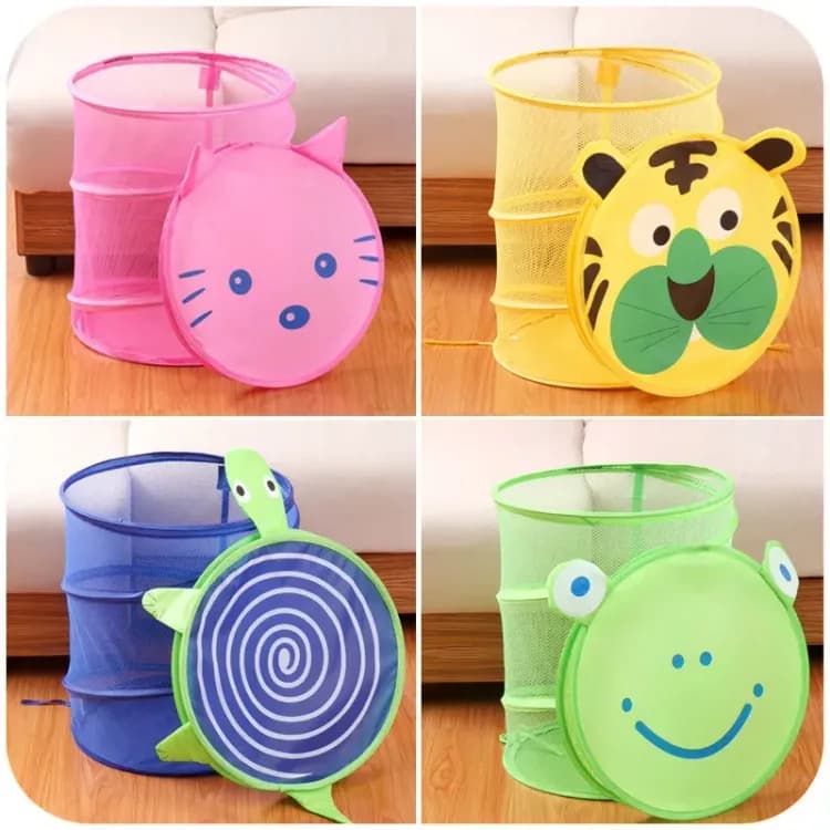 Складная корзина для хранения игрушек