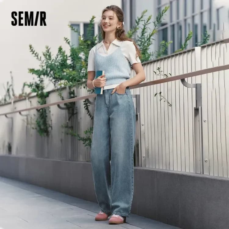 Зимние женские джинсы Semir