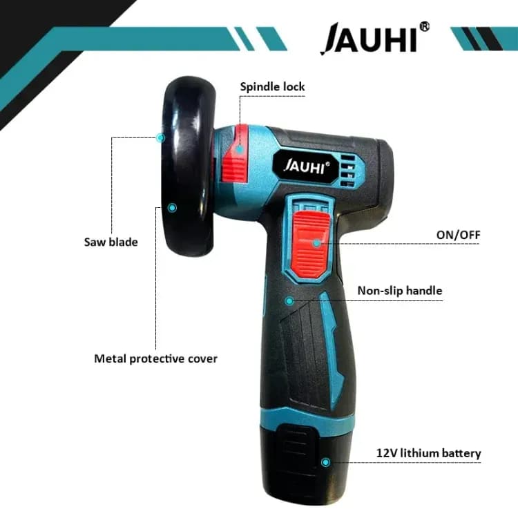 Аккумуляторная мини УШМ JAUHI 12В