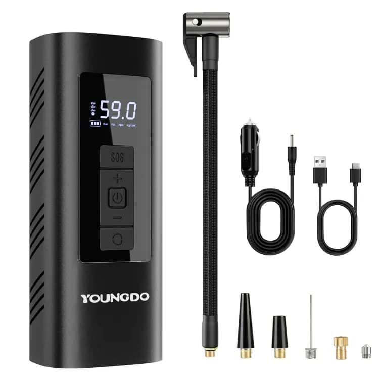 Портативный насос YOUNGDO для шин
