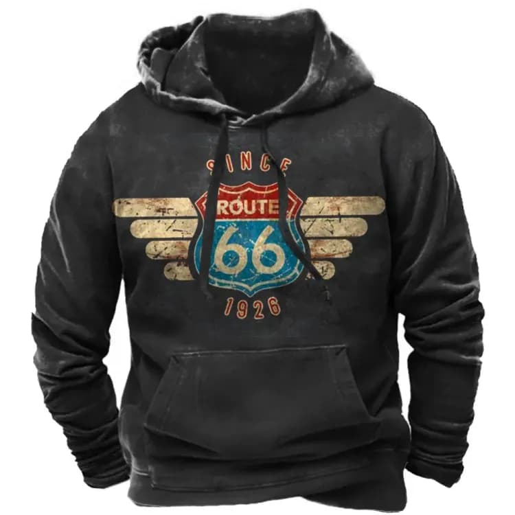 Мужской пуловер Route 66 винтаж