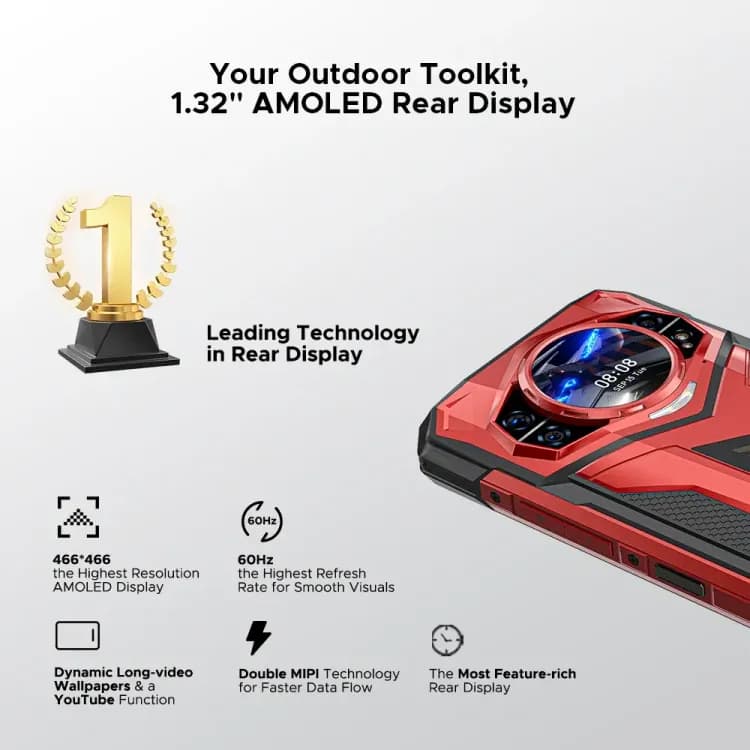Прочный смартфон Doogee S200 Plus