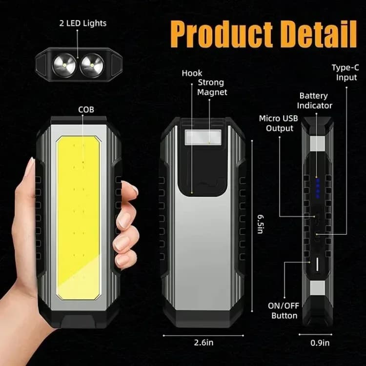 Аккумуляторный фонарь E-SMARTER K586