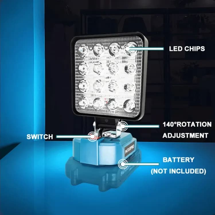 Рабочий светодиодный фонарь Makita 18В