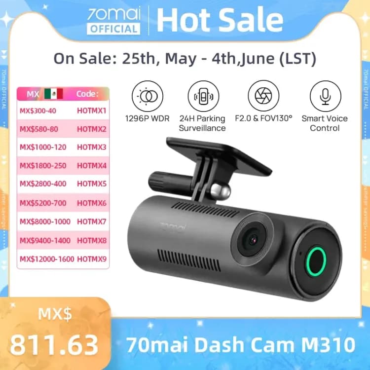 Видеорегистратор 70mai M310