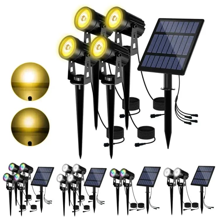 Солнечный LED светильник для сада