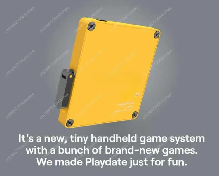 Panic Playdate портативная консоль