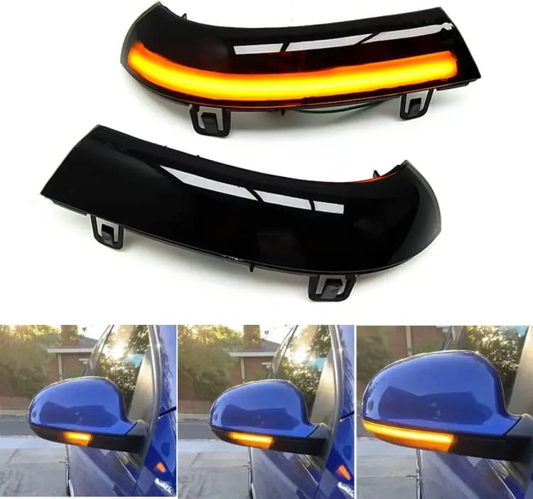 Динамические поворотники LED VW зеркала