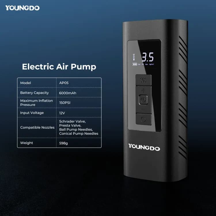 Портативный насос YOUNGDO для шин
