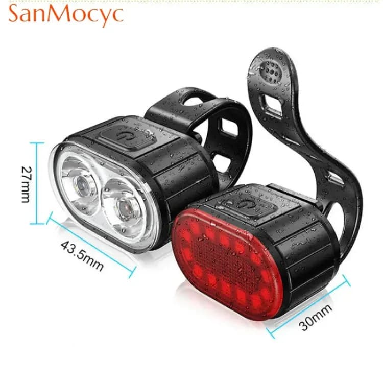 Велосипедные фонари SANMOCYC USB