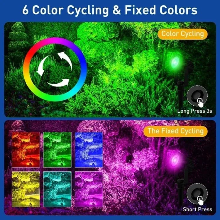 Солнечный LED светильник для сада