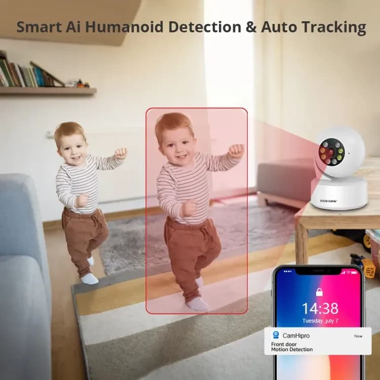 BOAVISION HD 4MP WiFi камера