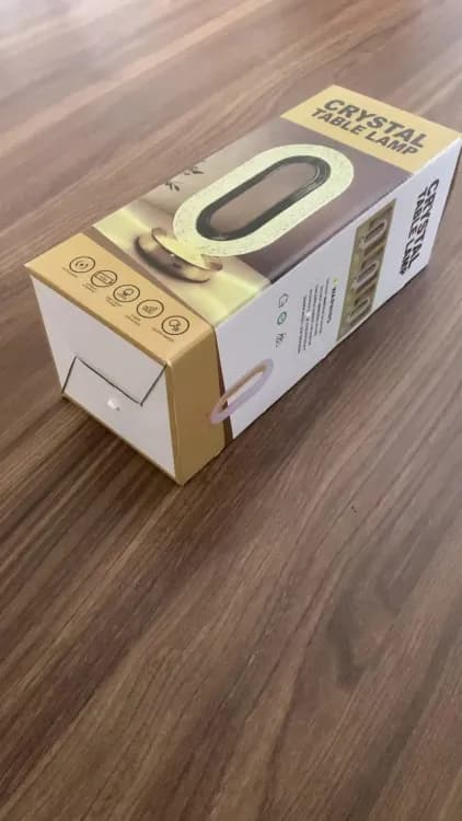 Хрустальная настольная лампа Aoyuansea USB