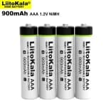 Миниатюра Аккумуляторы LiitoKala AAA 900 мАч