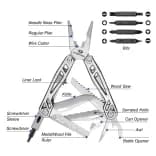 Миниатюра Мультитул WORKPRO MOSSY OAK 21