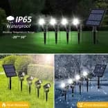 Миниатюра Солнечный LED светильник для сада