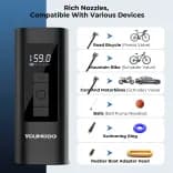Миниатюра Портативный насос YOUNGDO для шин