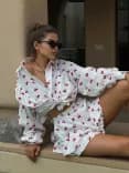 Миниатюра Женские шорты Bornladies принт Love