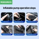 Миниатюра Портативный компрессор Rocoren 12В