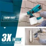 Миниатюра Беспроводной краскопульт ONEKFYFD Makita 18В