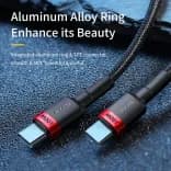 Миниатюра Кабель Baseus USB-C на USB-C 100 Вт 2м