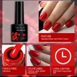 Миниатюра Гель-лак LILYCUTE кофейно-коричневый флакон