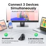 Миниатюра Вертикальная беспроводная мышь UGREEN MU008