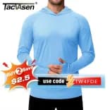 Миниатюра Лонгслив мужской TACVASEN УФ-защита темно-серый