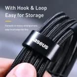 Миниатюра Кабель Baseus USB-C на USB-C 100 Вт 2м
