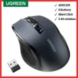 Миниатюра Беспроводная эргономичная мышь UGREEN MU006