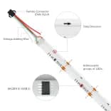 Миниатюра Адресная лента BTF-LIGHTING FCOB RGB