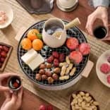 Миниатюра Настольный угольный гриль барбекю