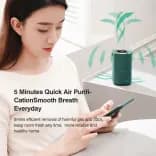 Миниатюра Портативный HEPA очиститель воздуха USB