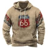 Миниатюра Мужской пуловер Route 66 винтаж