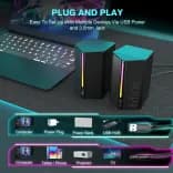 Миниатюра FIFINE A20 RGB колонки для ПК