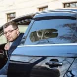 Миниатюра 3D наклейка Инопланетянин на автомобиль
